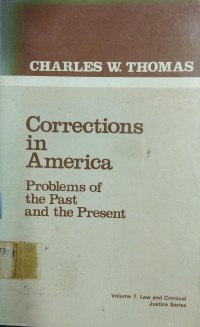 Image of Corrections in America (Problem of The Past and Present)