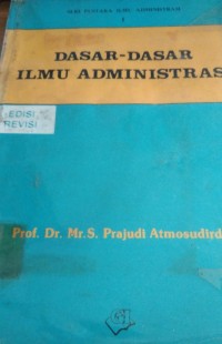 Image of Dasar-Dasar Ilmu Administrasi