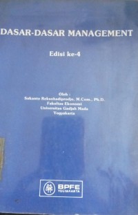 Image of Dasar-Dasar Management (Edisi 4)