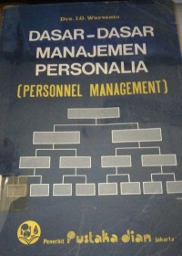 Image of Dasar-Dasar Manajemen Personalia(Personnel Management)