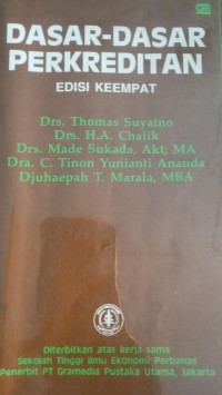 Image of Dasar-dasar Perkreditan