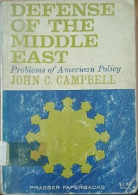 Image of Deffense of the Middle East ( Problems of American Policy )