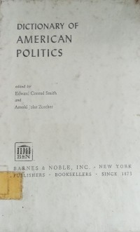 Image of Dictionary of American Politics