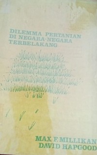 Image of Dilemma Pertanian Di Negara-Negara Terbelakang