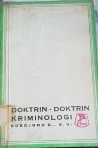 Image of Doktrin - Doktrin Kriminologi
