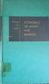 Image of Economics of Money And Banking