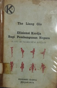 Image of Efesiensi Kerdja Bagi Pembangunan Negara
