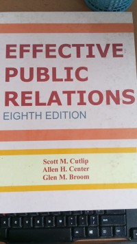 Image of Effective Public Relations (Edisi 9)