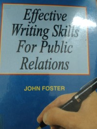 Effective Writing Skills For Public Relations