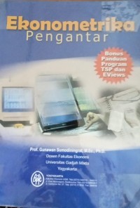 Image of Ekonometrika Pengantar