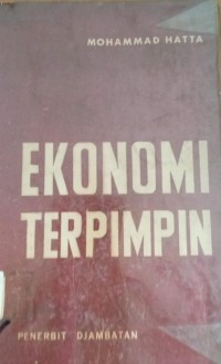 Image of Ekonomi Terpimpin