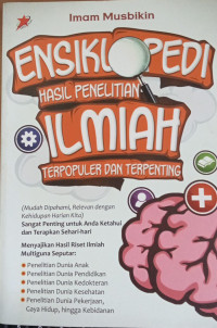 Image of Ensiklopedi Hasil Penelitian Ilmiah terpopuler Dan terpenting