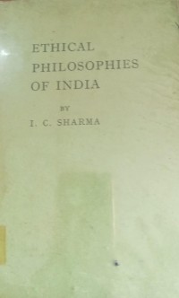 Image of Ethical Philosophies Of India