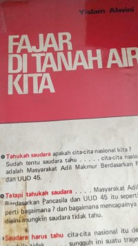 Image of Fajar di Tanah Air Kita