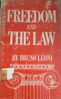 Image of Freedom And The Law