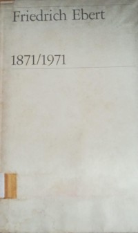 Image of Friedrich Ebert ( 1871/ 1971 )