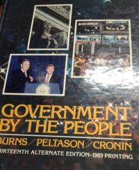 Image of Goverment By The People