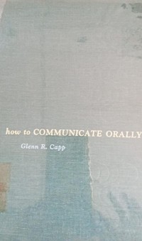 Image of How To Communicate Orally