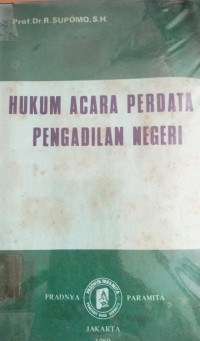 Image of Hukum Acara Perdata Pengadilan Negeri