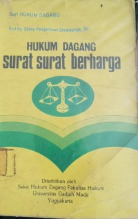 Image of Hukum Dagang Surat - Surat Berharga