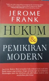 Image of Hukum & Pemikiran Modern