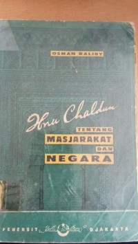 Image of Ibnu Chaldun Tentang Masyarakat dan Negara