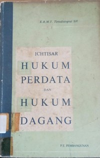 Image of Ichtisar Hukum Perdata dan Hukum Dagang
