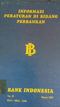 Image of Informasi Peraturan Di Bidang Perbankan