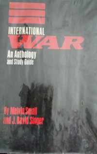 Image of Internatinal War ( An Anthology and Study Guide )