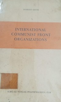 Image of International Communist Frint Organizations
