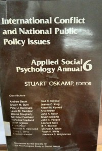 Image of International Conflict and National Public Policy Issues