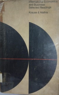 Image of International Economics and Business; Selected Readings
