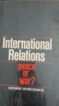 Image of International Relations ( Peace or War )