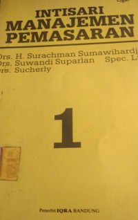 Image of Intisari Manajemen Pemasaran