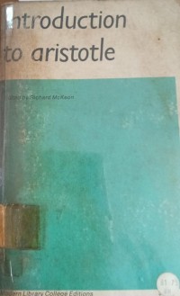 Image of Introduction To Aristotle