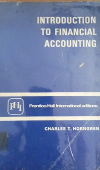 Image of Introduction To Financial Accounting
