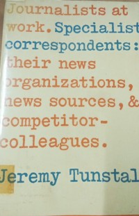 Image of Journalists At Work.Specialistt Corresponden