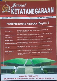 Image of Jurnal Ketatanegaraan