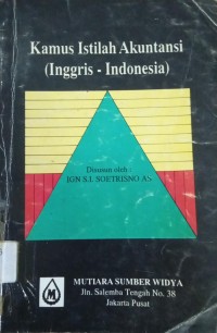 Image of Kamus Istilah Akuntansi (Inggris-Indonesia)