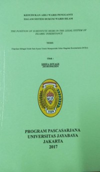 Image of Kedudukan Ahli Waris Pengganti Dalam Sistem Hukum Waris Islam
