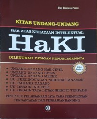 Image of Kitab Undang-undang Hak Tas Kekayaan Intelektual (HAKI)