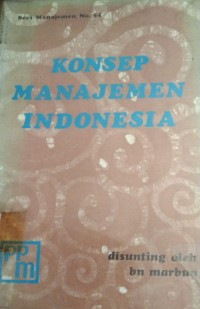 Image of Konsep Manajemen Indonesia