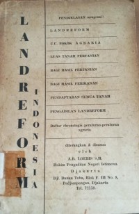 Image of Landrefrom Indonesia