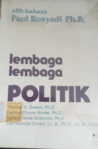 Image of Lembaga - Lembaga Politik