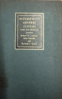 Image of Management Control Systems : Case And Readings