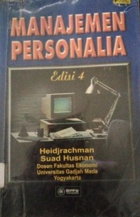 Image of Manajemen Personalia Edisi 4