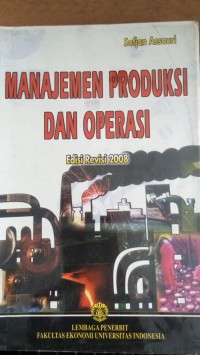Image of Manajemen Produksi Dan Operasi
