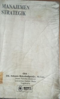 Image of Manajemen Strategik (Business Policy)