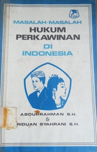 Image of Masalah - Masalah HUkum Perkawinan di Indonesia