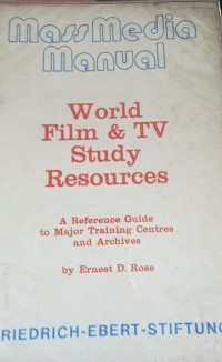 Image of Mass Media Manual